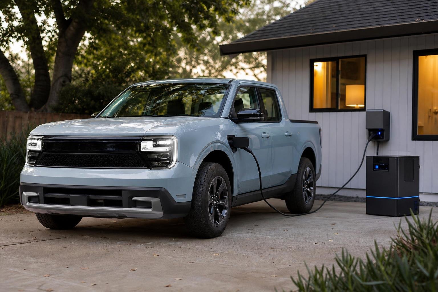 2028 Ford Fathom to Offer Home Backup Power From Under