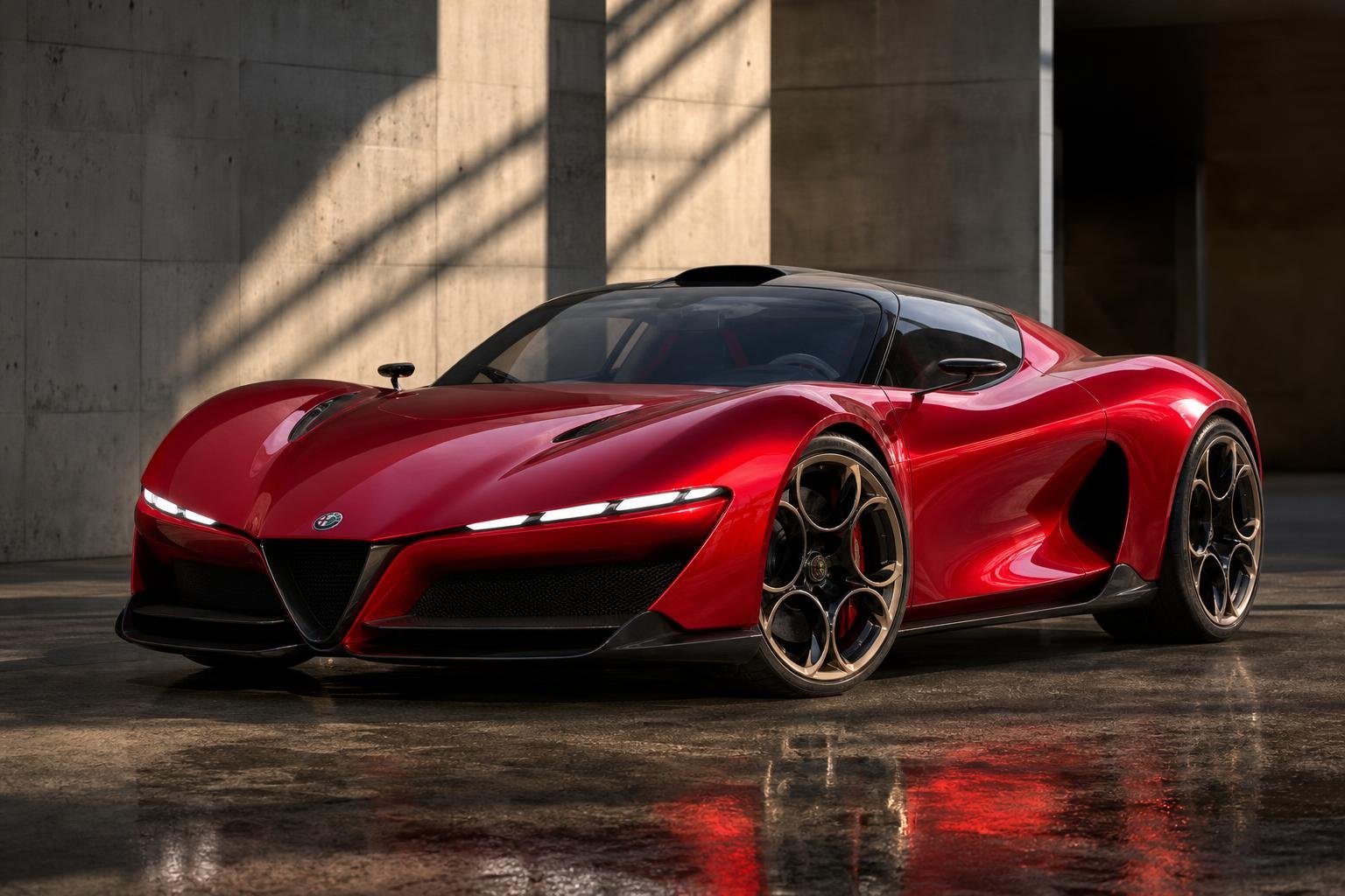 Alfa-Romeo-Cuorerosso-Concept-Previews-the-Brands-Bellezza-Necessaria-Design-Philosophy Alfa Romeo Cuorerosso Concept Previews the Brands Bellezza Necessaria Design Philosophy