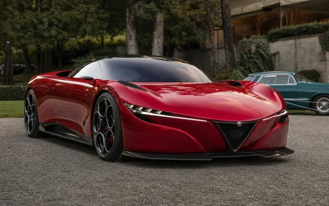Alfa Romeo’s Cuorerosso Concept Will Influence a 2028 SUV, Not Preview a New Giulia
