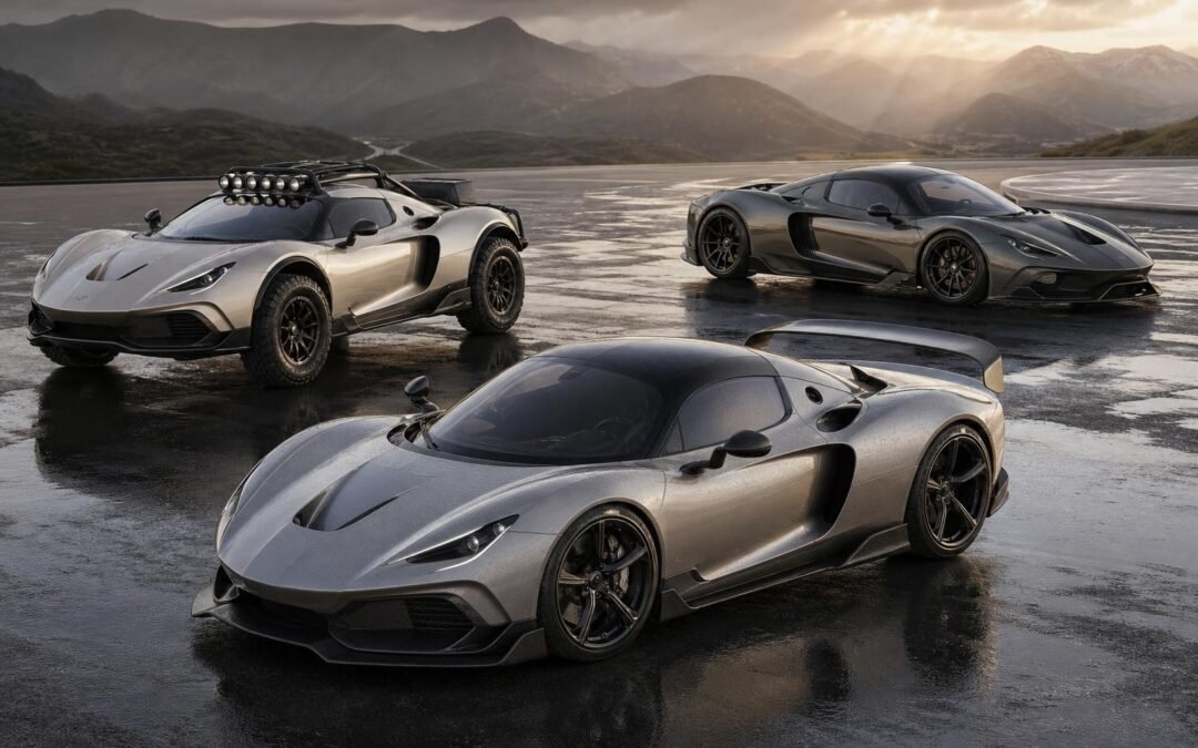 Angelelli Automobili Previews Tipo 829 Supercar in Pista, Terra, and Strada Forms