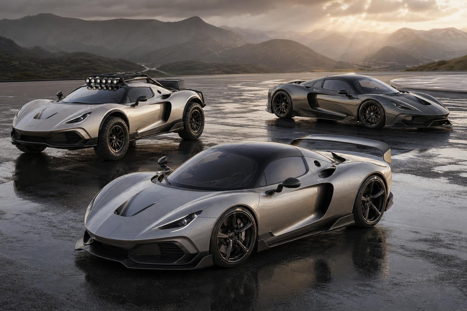 Angelelli Automobili Previews Tipo 829 Supercar in Pista Terra and Strada Forms