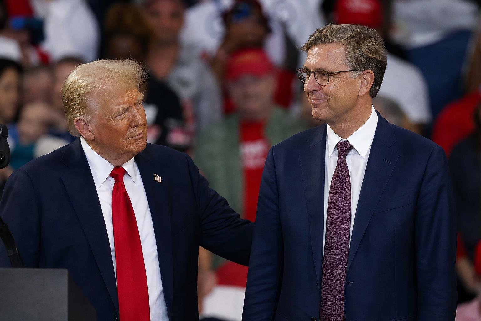 Audi CEO Criticized Over Trump Rally Appearance as 4 Billion U.S. Plant Is Revealed