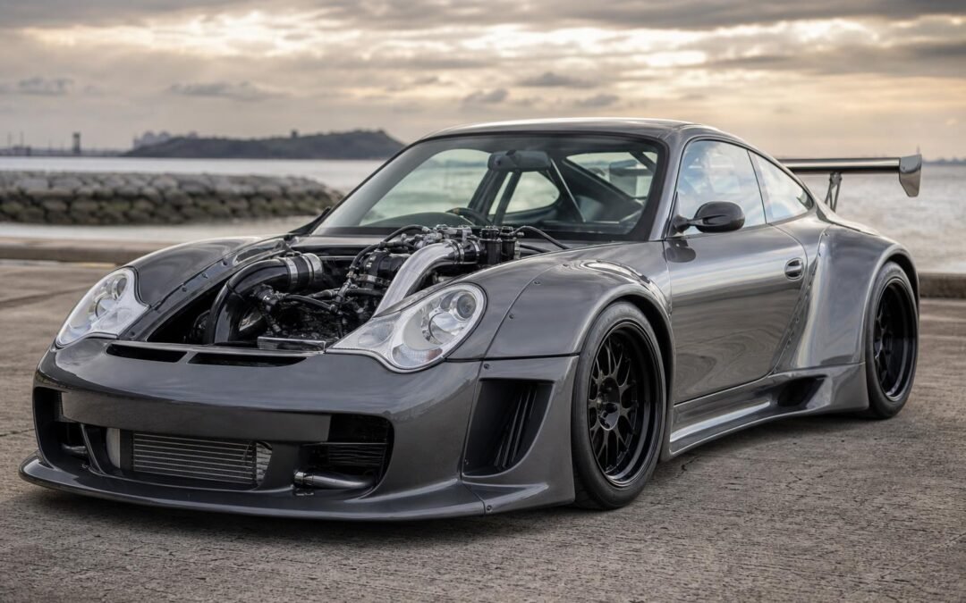 Australian Builder Creates a 1,200-HP Front-Engined, Twin-Turbo V8 Porsche 911