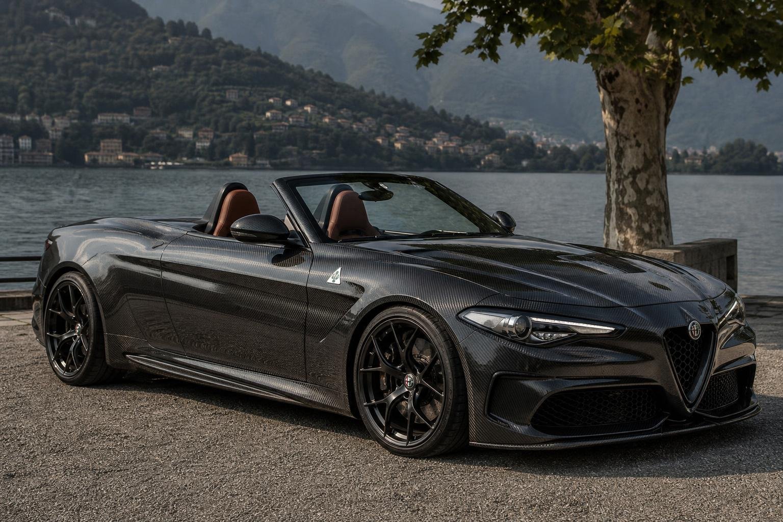 Castagna Milano Imagines a Two Seat Convertible Based on the Alfa Romeo Giulia Quadrifoglio