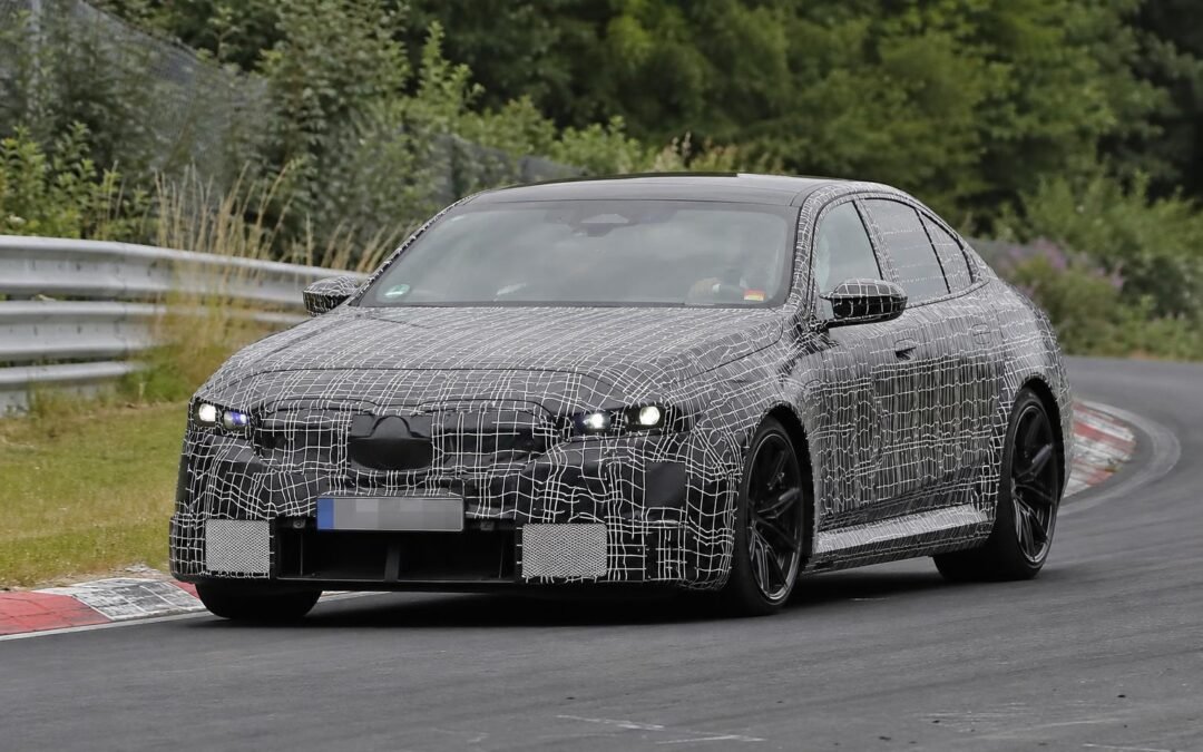 Facelifted BMW M5 Prototypes Continue Nürburgring Testing Ahead of Expected 2027 Arrival