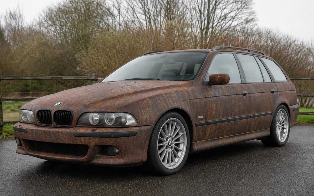 Fake-Rust E39 BMW 540i Touring Listed With V8 Power and 178,000 Miles