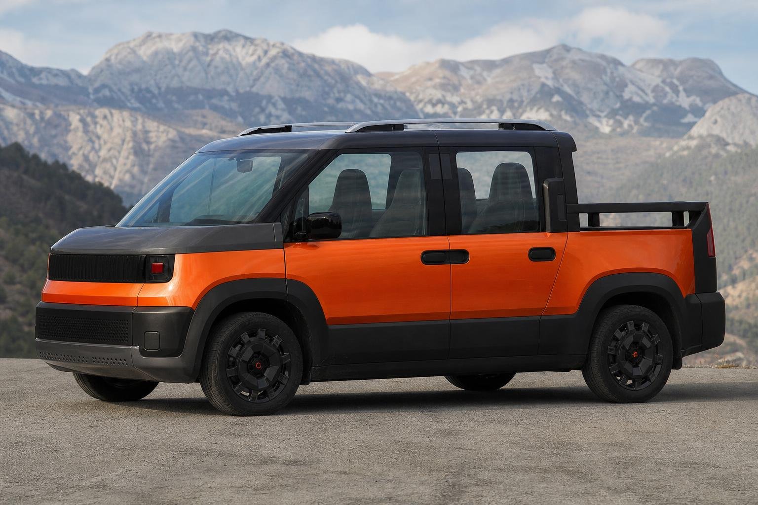 Fiat Considers Production Version of Multiplay Minivan Pickup Concept