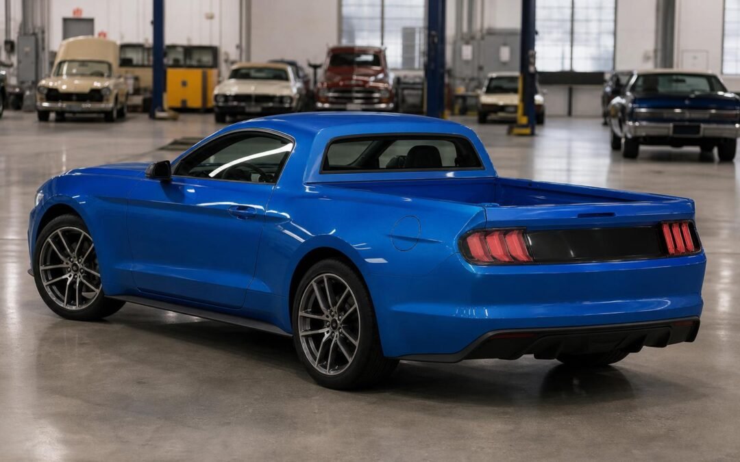Ford’s Hidden Mustang Ute Concept Emerges From the Heritage Fleet