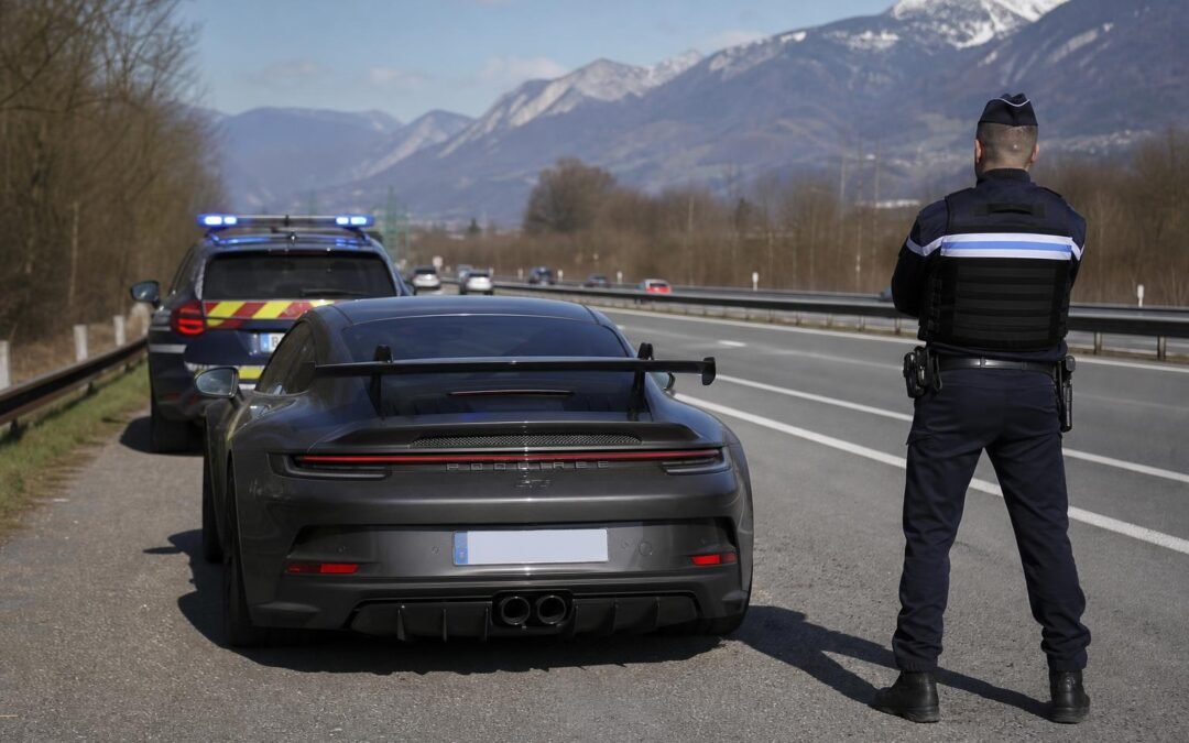 French Police Catch Porsche 911 GT3 at 194 MPH on 81-MPH Highway