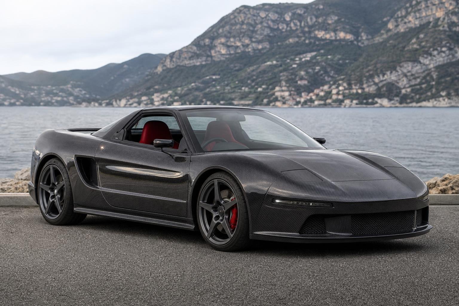 JAS Reveals Carbon Fiber Honda NSX Tensei Restomod With 414 HP