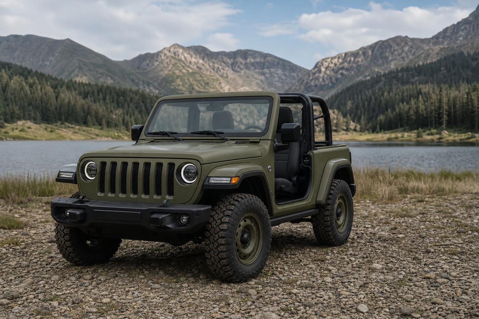 Jeep Explores a Smaller Modern Willys Inspired Model for Europe