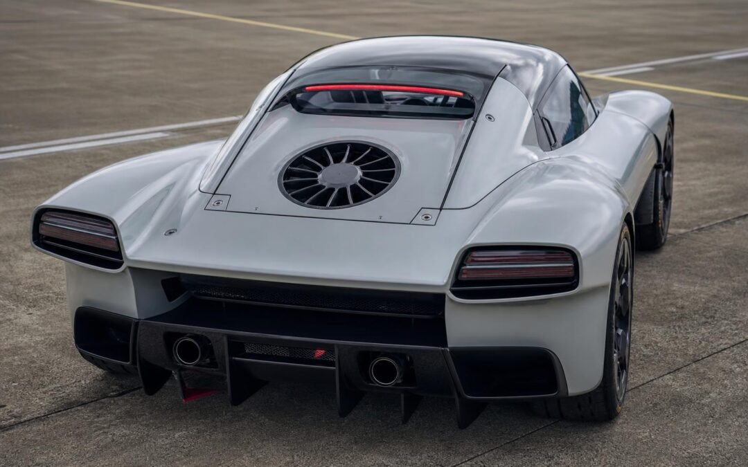 Leaked Porsche Mission S Footage Reveals 917-Inspired Rear Cooling Fan