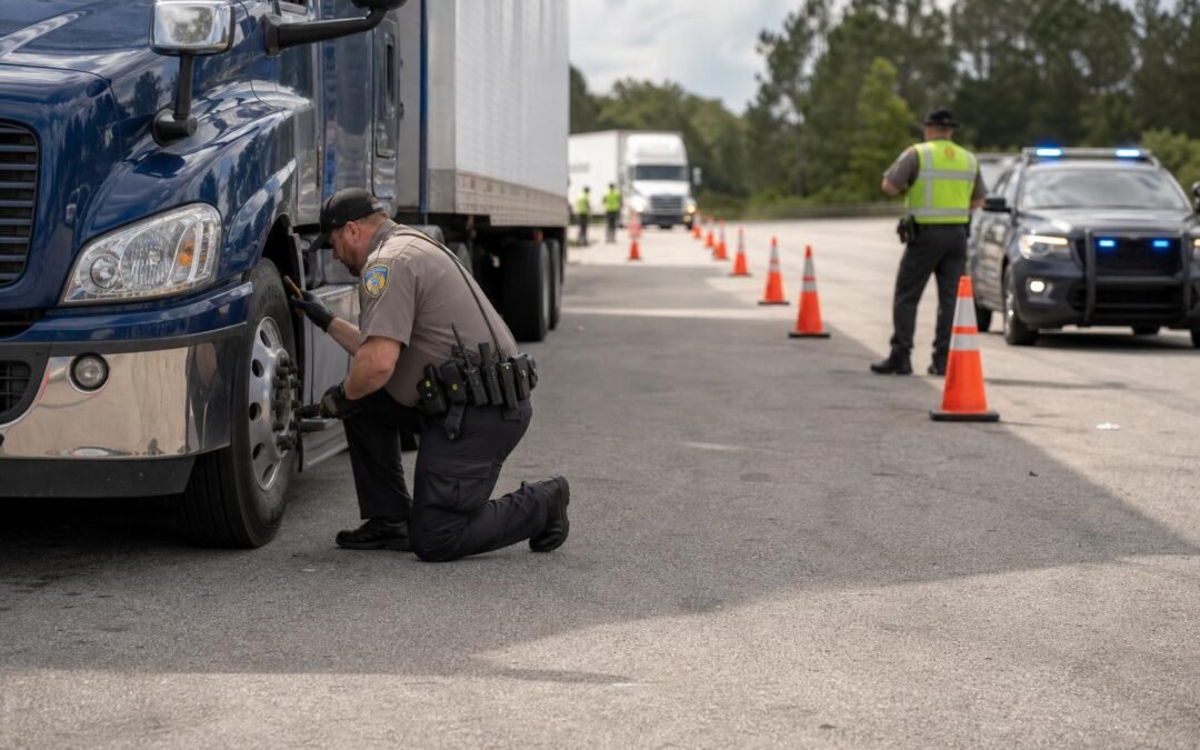 Multi-State Truck Enforcement Operation Takes 78 Drivers Off the Road