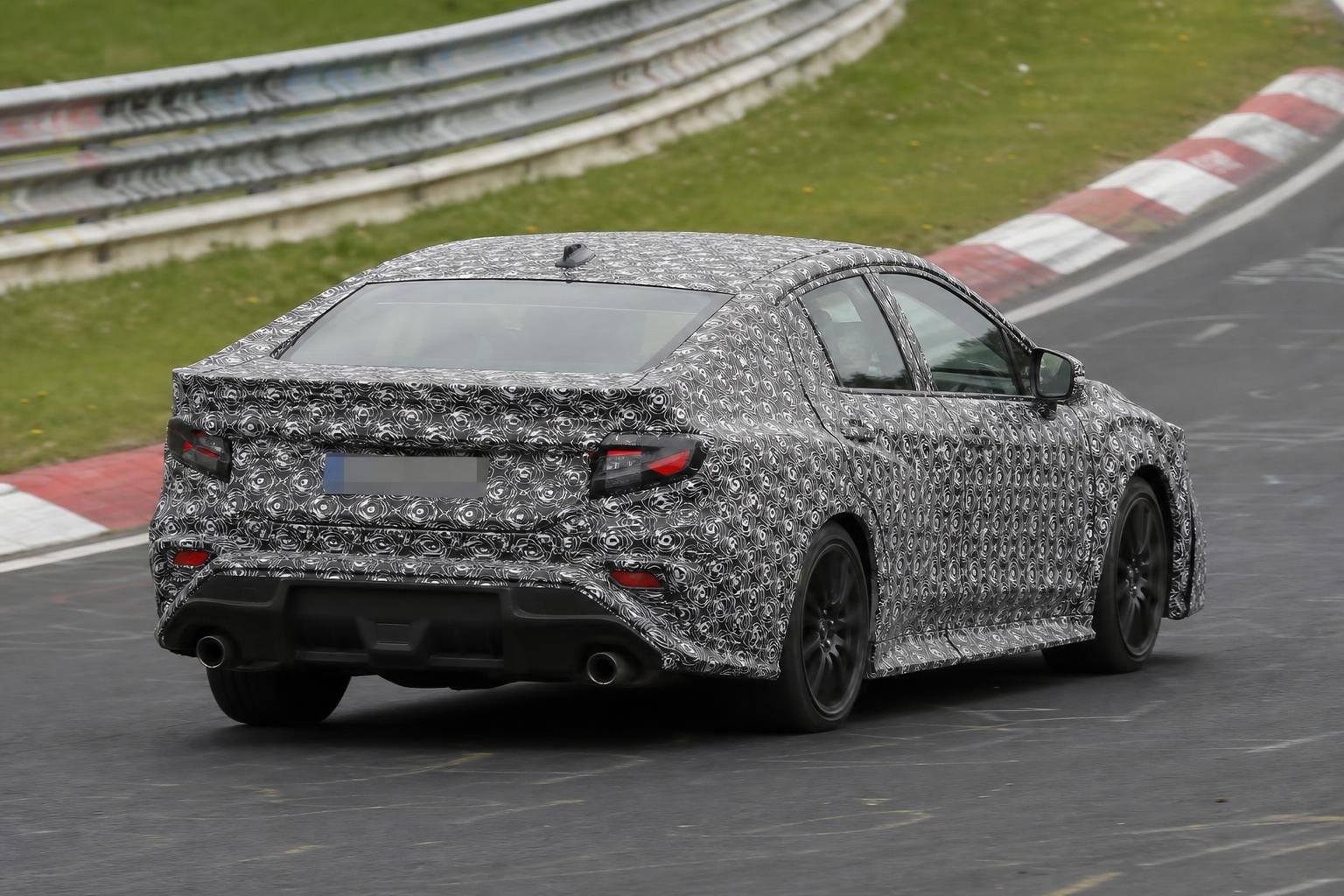 Mystery Subaru WRX Prototype Gains Unusual Longtail Style Rear Bodywork