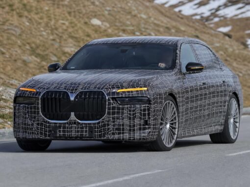 New Alpina 7-Series Prototype Shows Amber DRLs and Distinctive Design