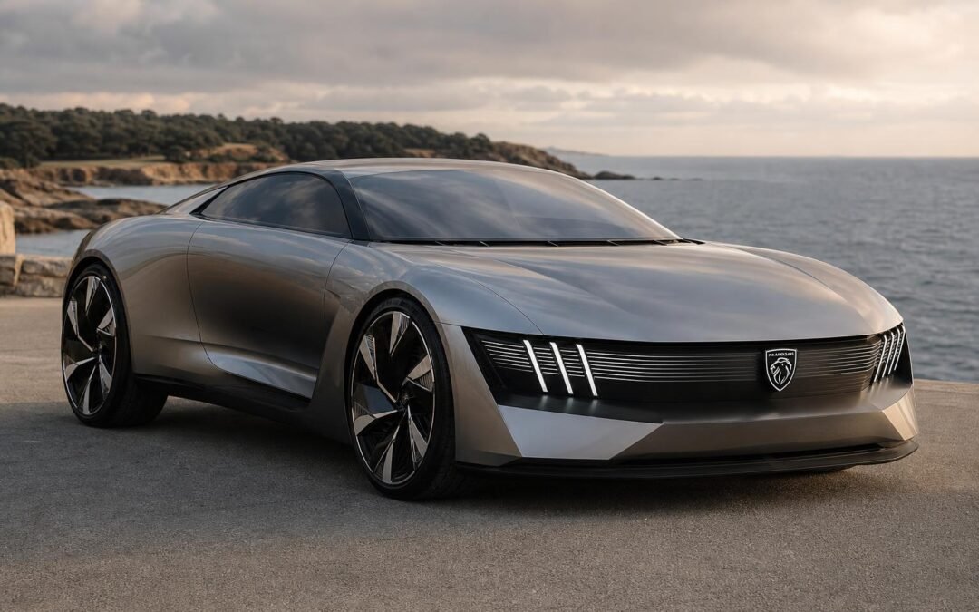 Peugeot RCZ Vision Concept Previews a 1,000-Volt Electric Coupe