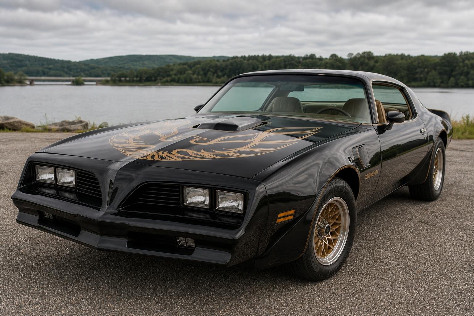 Pontiac Officially Called the Trans Ams Famous Bird Graphic a Hood Decal