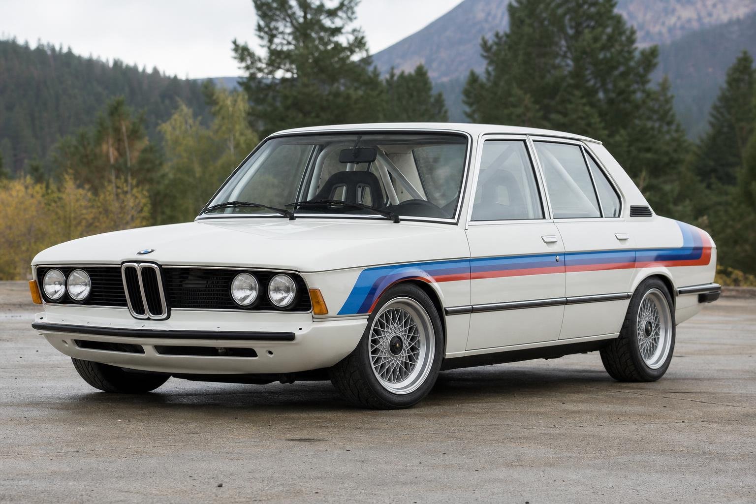 Rare 1979 BMW M Motorsport E12 5 Series Conversion Heads to Auction