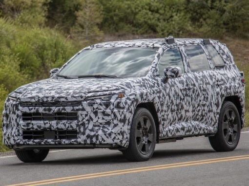 Toyota Mule May Preview a New Multi-Powertrain SUV Platform
