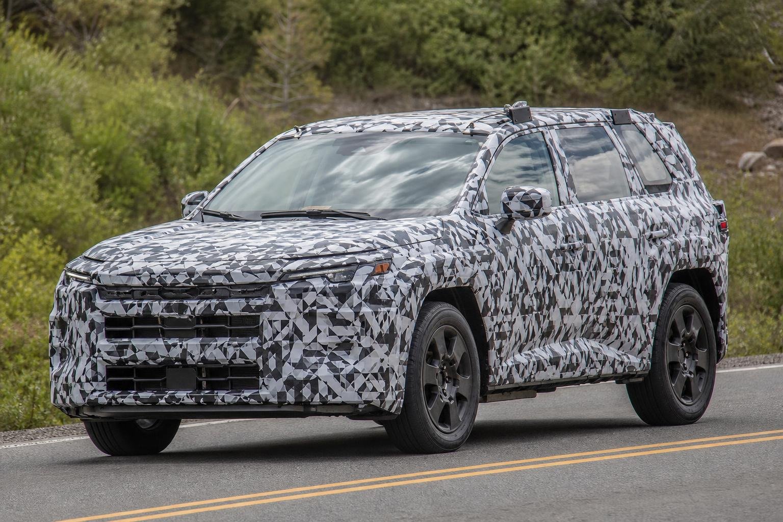 Toyota Mule May Preview a New Multi Powertrain SUV Platform