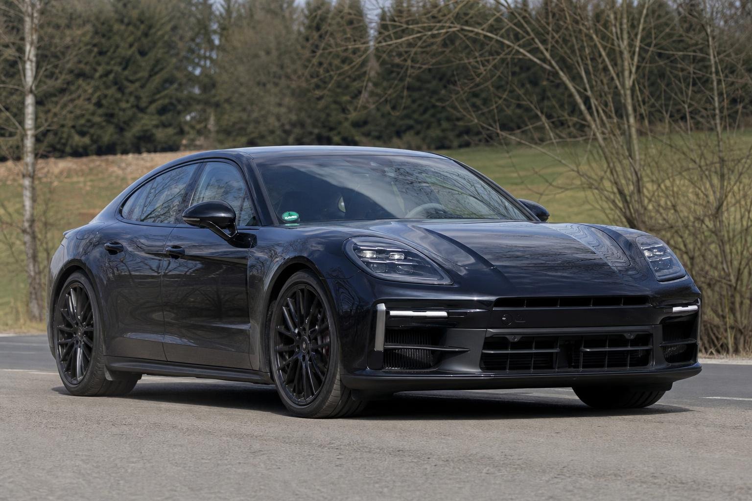 Uncamouflaged Porsche Panamera Prototype Reveals Limited Facelift Updates