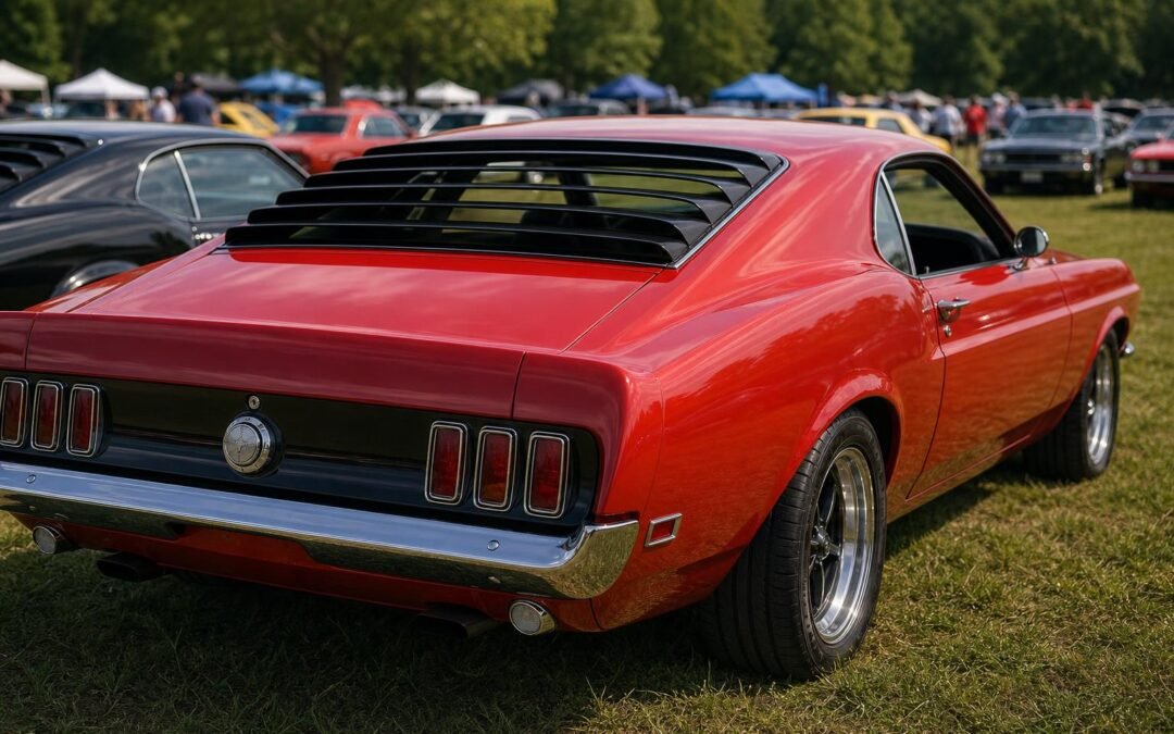 Why Muscle Cars Adopted Rear Window Louvers