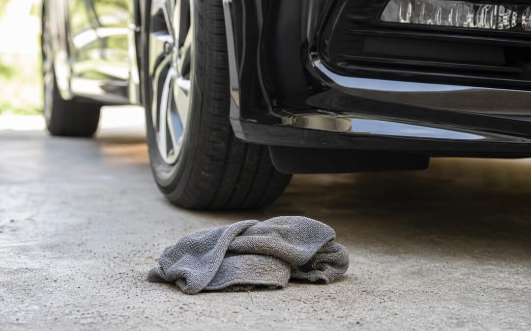 Why a Dropped Microfiber Towel Can Damage Your Car’s Paint