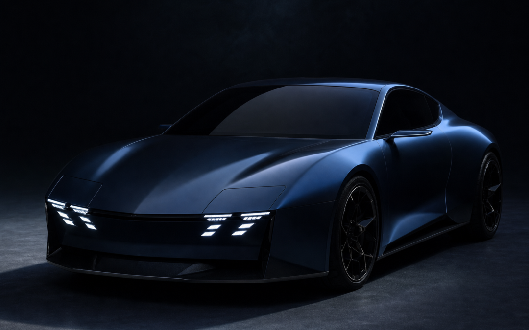 Alpine PS1 Concept Teased With Flush-Mounted Pop-Down Headlights
