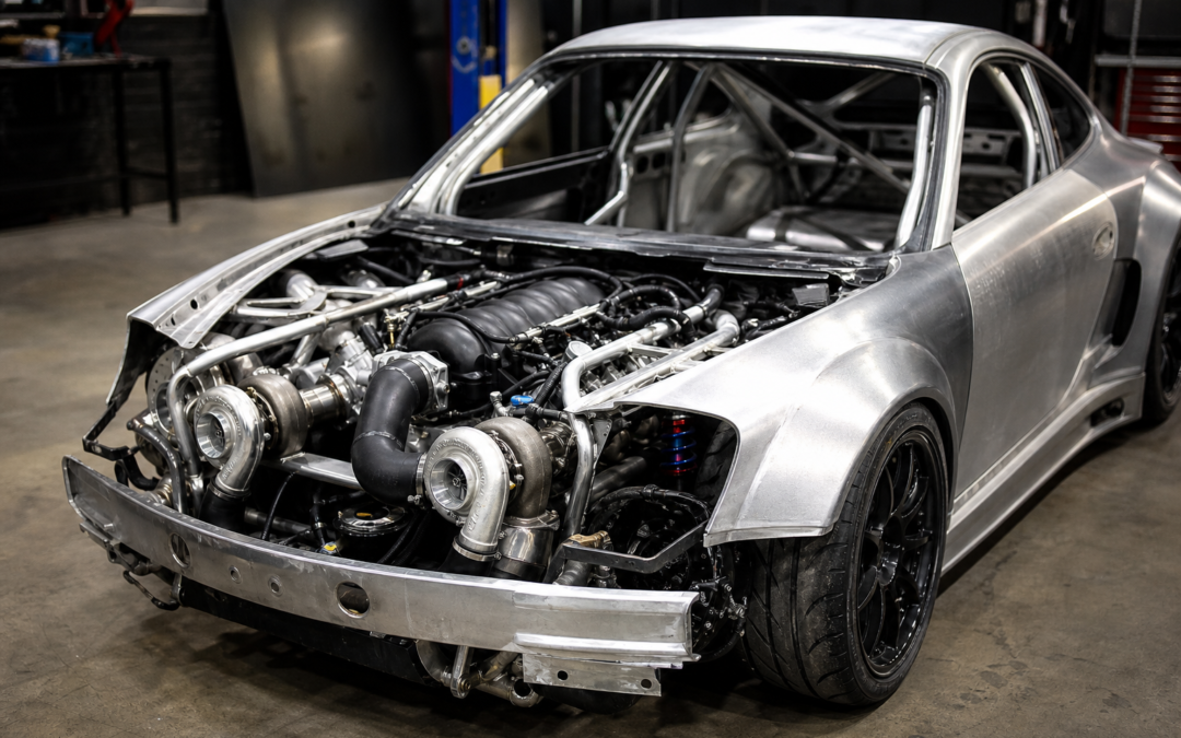 Australian Builder Creates Front-Engined, Twin-Turbo LS-Powered Porsche 911