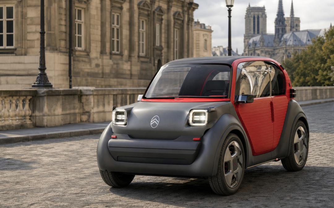Citroën Teases Electric 2CV Concept Ahead of Paris Debut