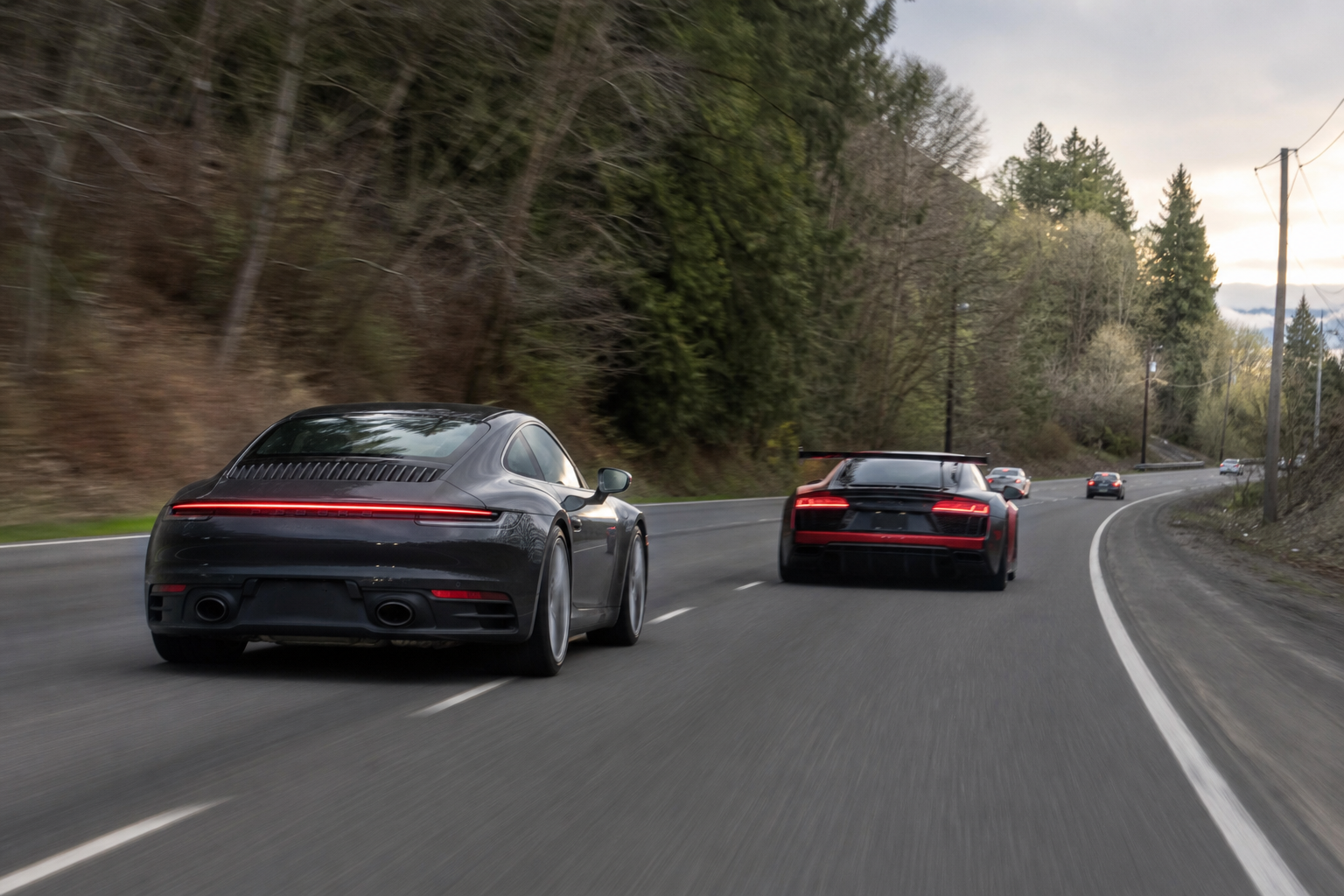 Dashcam evidence captures alleged 107 mph street race in washington