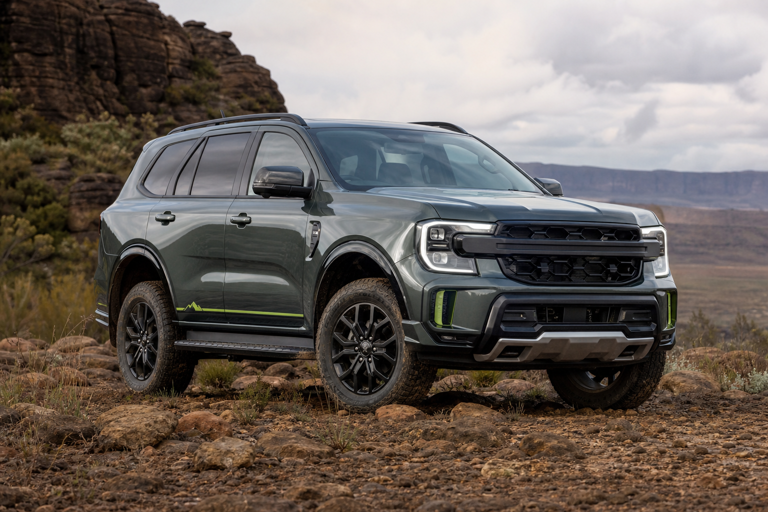 Ford adds wolftrak trim to the 2027 everest suv in australia