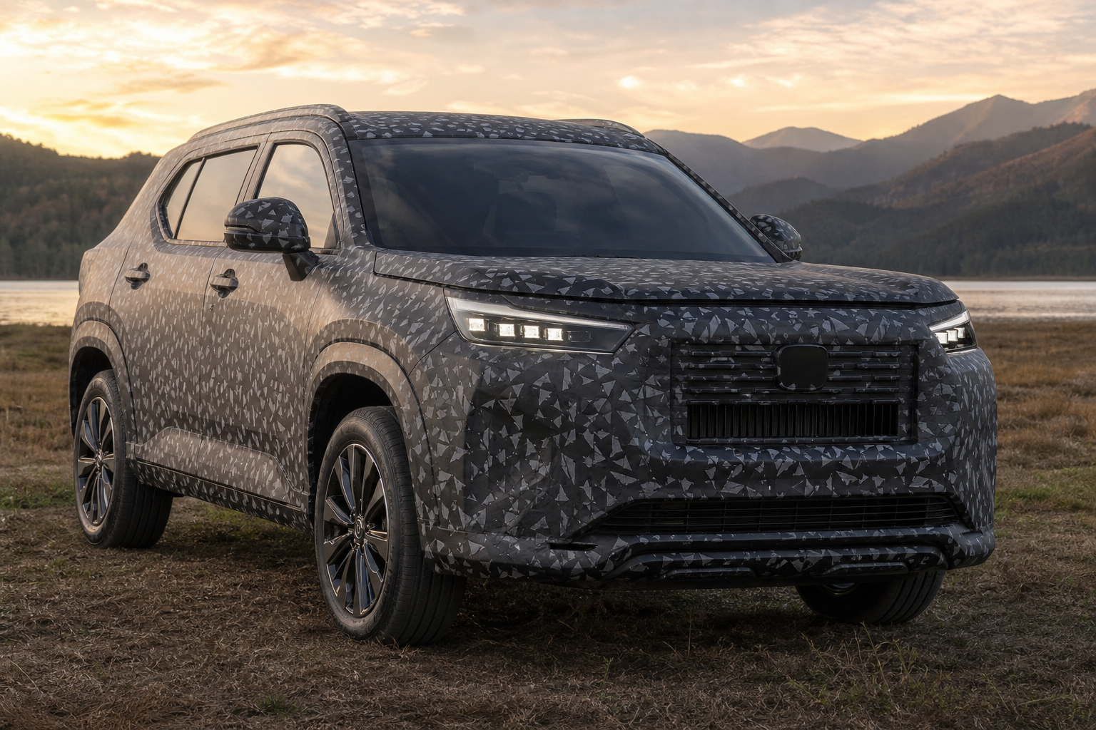 Honda teases facelifted elevate suv ahead of october debut