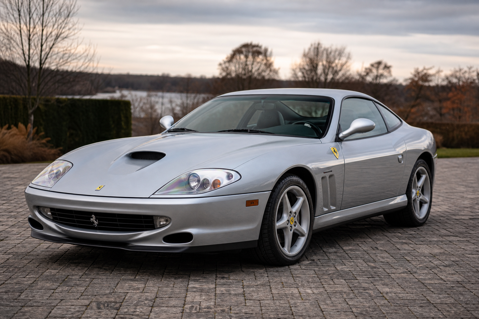 Michael jordan s 1997 ferrari 550 maranello sells for 2 7 million