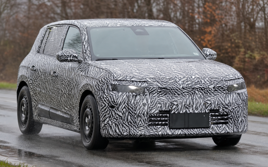 Next Peugeot E-208 Spied With Boxier Design and New STLA One Platform