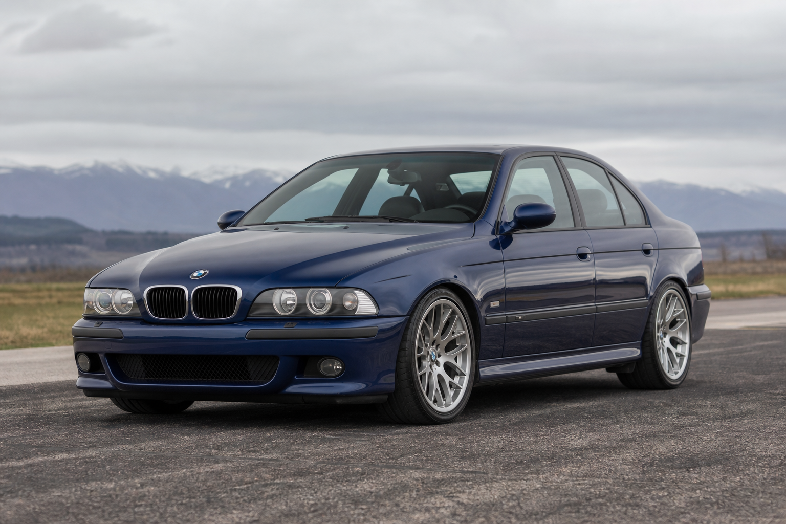 One off bmw m5 with volkswagen w10 engine heads to auction