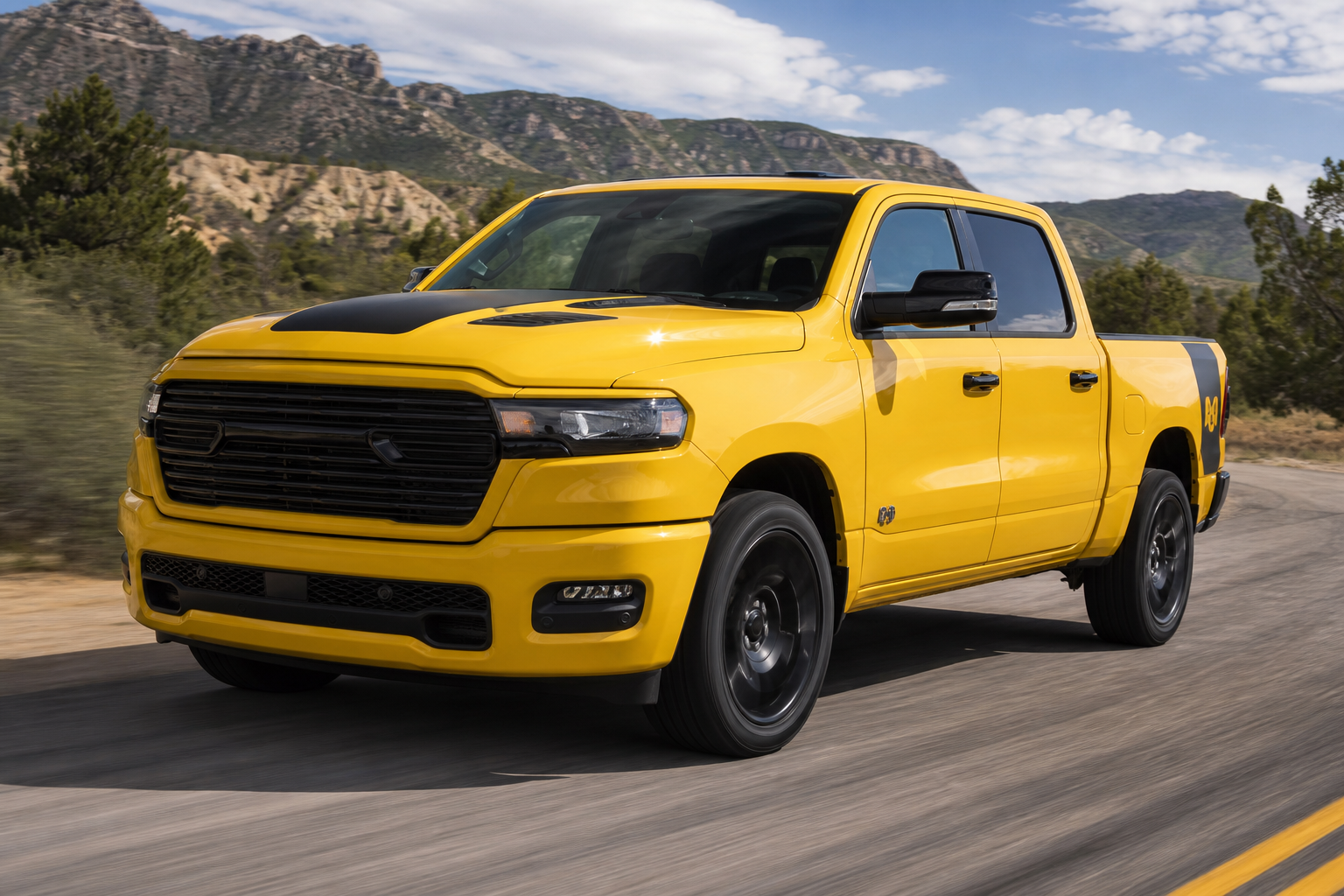 Ram 1500 rumble bee v8 allocation sells out in 90 minutes