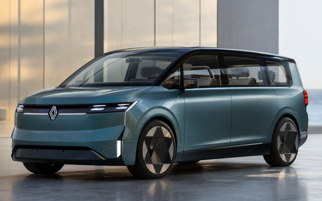 Renault E-Space Concept Revives the Espace as an Electric Family Van