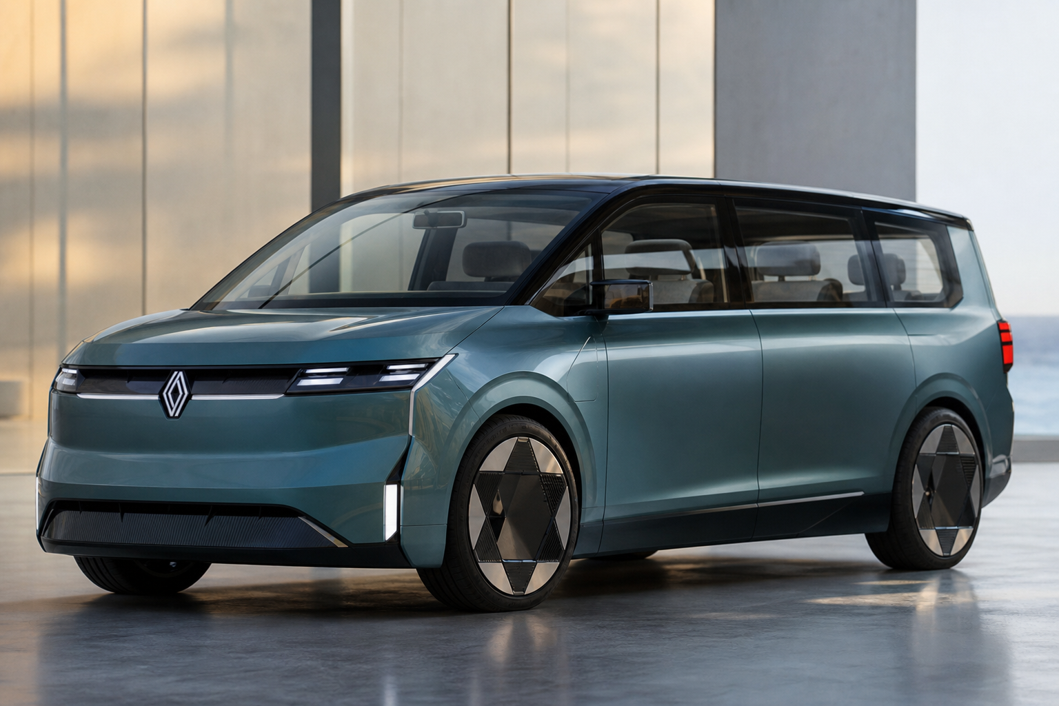 Renault e space concept revives the espace as an electric family van