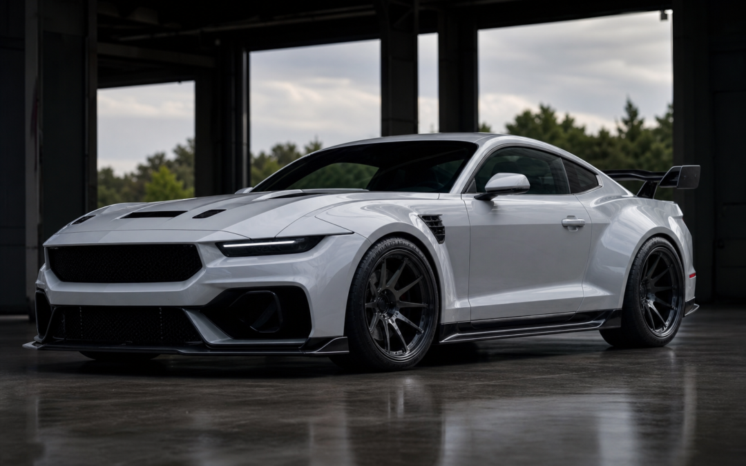 Saleen Teases Limited-Production SR Widebody Mustang Amid New Fundraising Effort