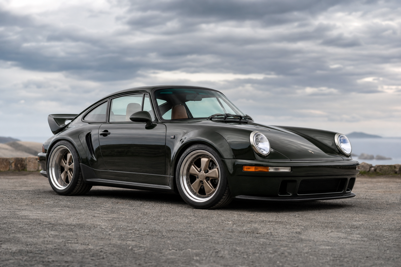 Singer dls turbo combines 700 hp with a manual transmission and rear wheel drive