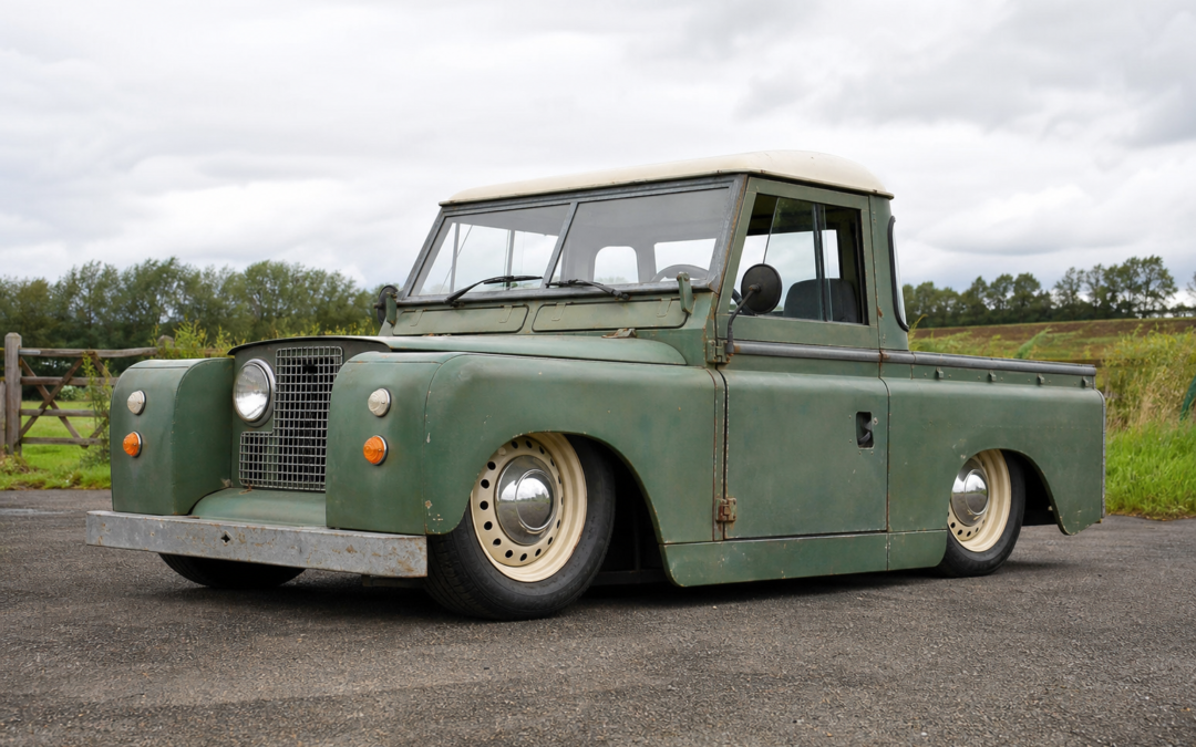 Slammed Land Rover Series III Uses Air-Cooled Volkswagen Running Gear