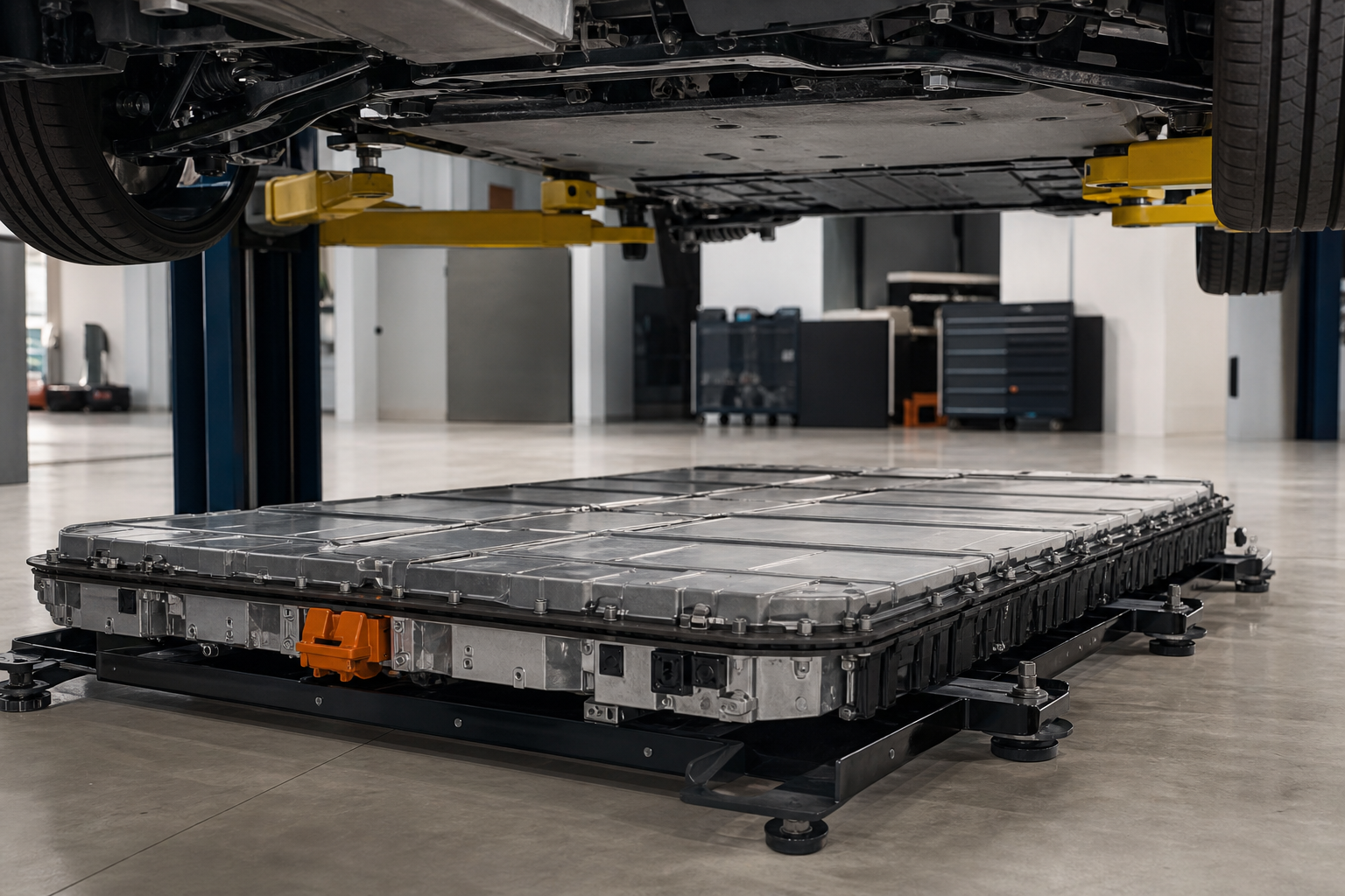 Stellantis patent describes ev battery quick release system that could move the car away