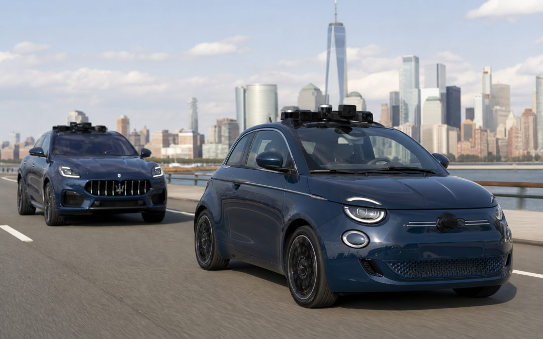 Stellantis Reveals Fiat 500e and Maserati Grecale Level 2++ Driving Prototypes