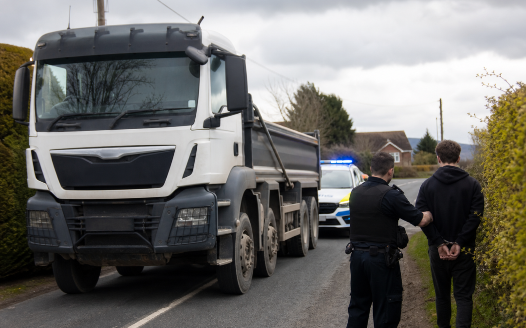 Unlicensed 21-Year-Old Sentenced After Hour-Long Chase in Three-Axle Truck