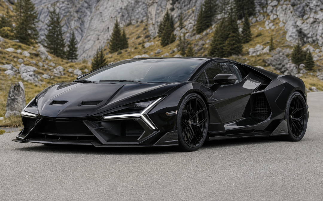 Venuum Black Gives the Lamborghini Revuelto a More Aggressive Voltoro V1 Body Kit