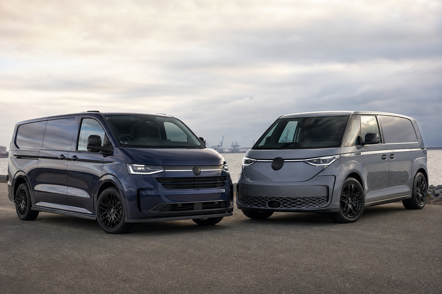 Vw adds signature edition styling package for transporter and id buzz cargo in the netherlands